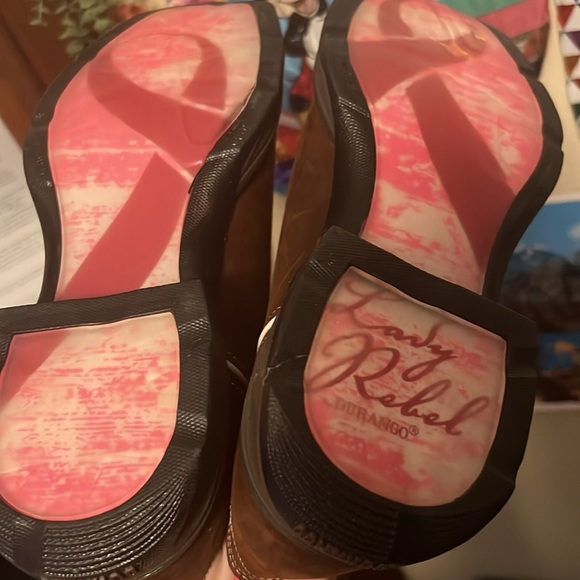 Lady Rebel by Durango Benefiting Stefanie Spielman Women's Western Boot 11 - Picture 8 of 11